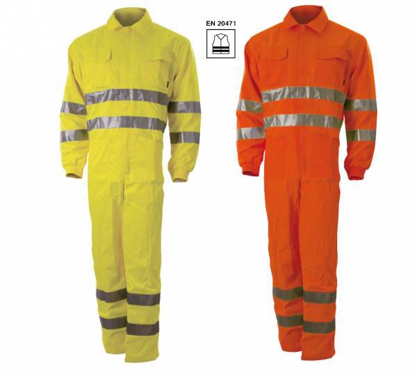 Tuta alta visibilità Blue Tech ART255 - Westrose SRL - Abbigliamento da Lavoro Personalizzato