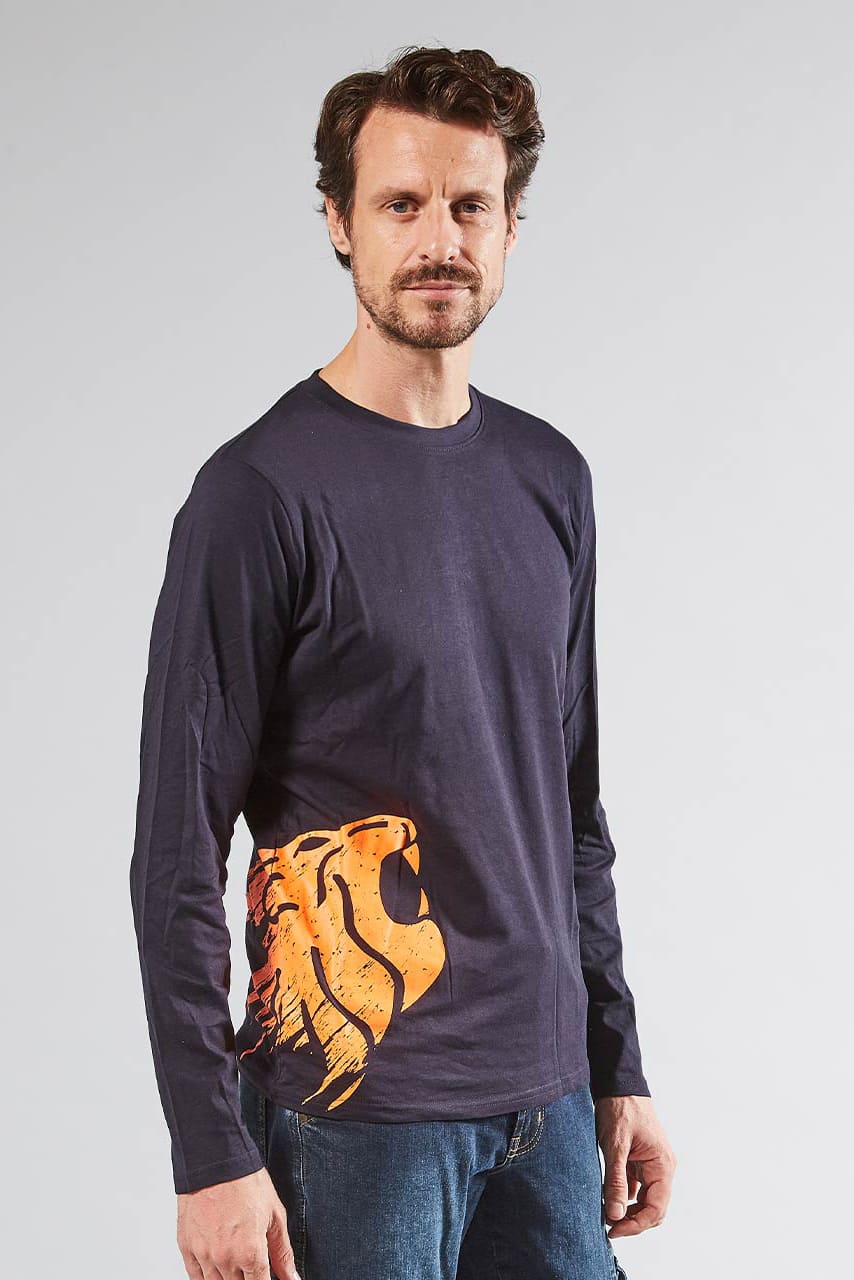 T-shirt cotone maniche lunghe U-Power Alien 190 gr