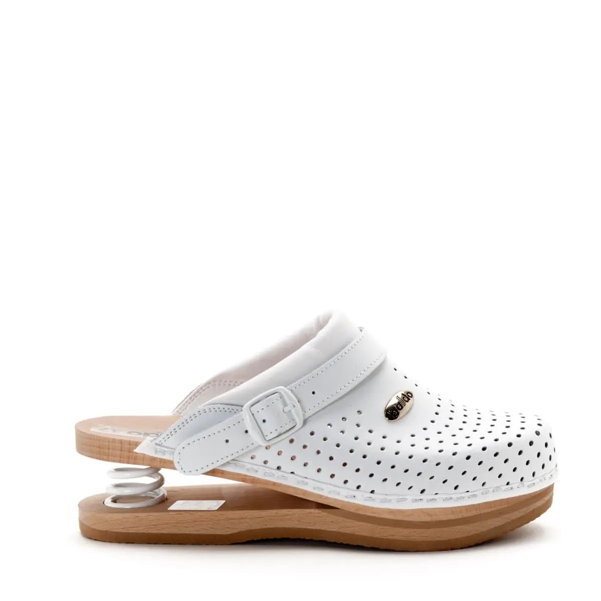Zoccoli con molla Baldo 5 - 13 Bianco Elba - Westrose SRL - Abbigliamento da Lavoro Personalizzato