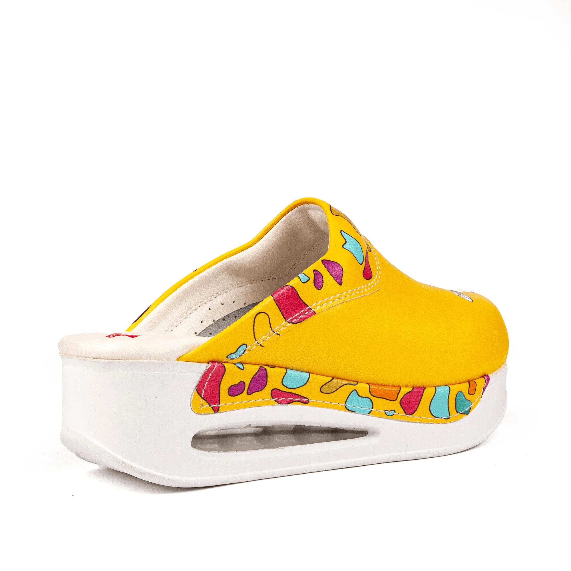 Calzature Sanitarie Comfort VIRGO FIRENZE Zoccoli Uomo In Pelle - Ciabatte Sanitarie Con Suola Anatomica, Traspiranti, Made In Italy Pantofole Traspiranti Ospedale