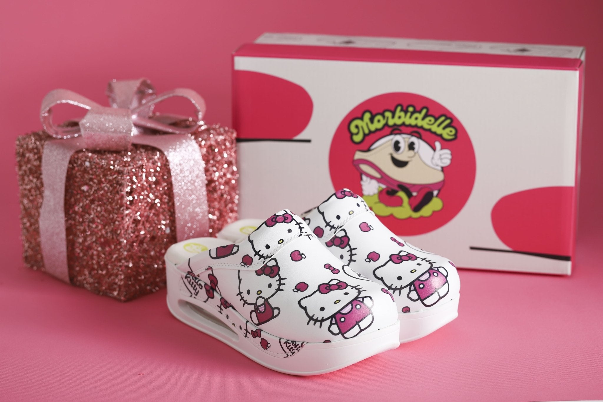 Zoccoli Sanitari in pelle Morbidelle Hello Kitty - Westrose SRL - Abbigliamento da Lavoro Personalizzato