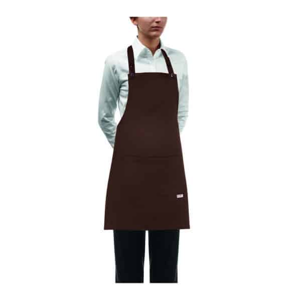 Grembiule da cucina marrone