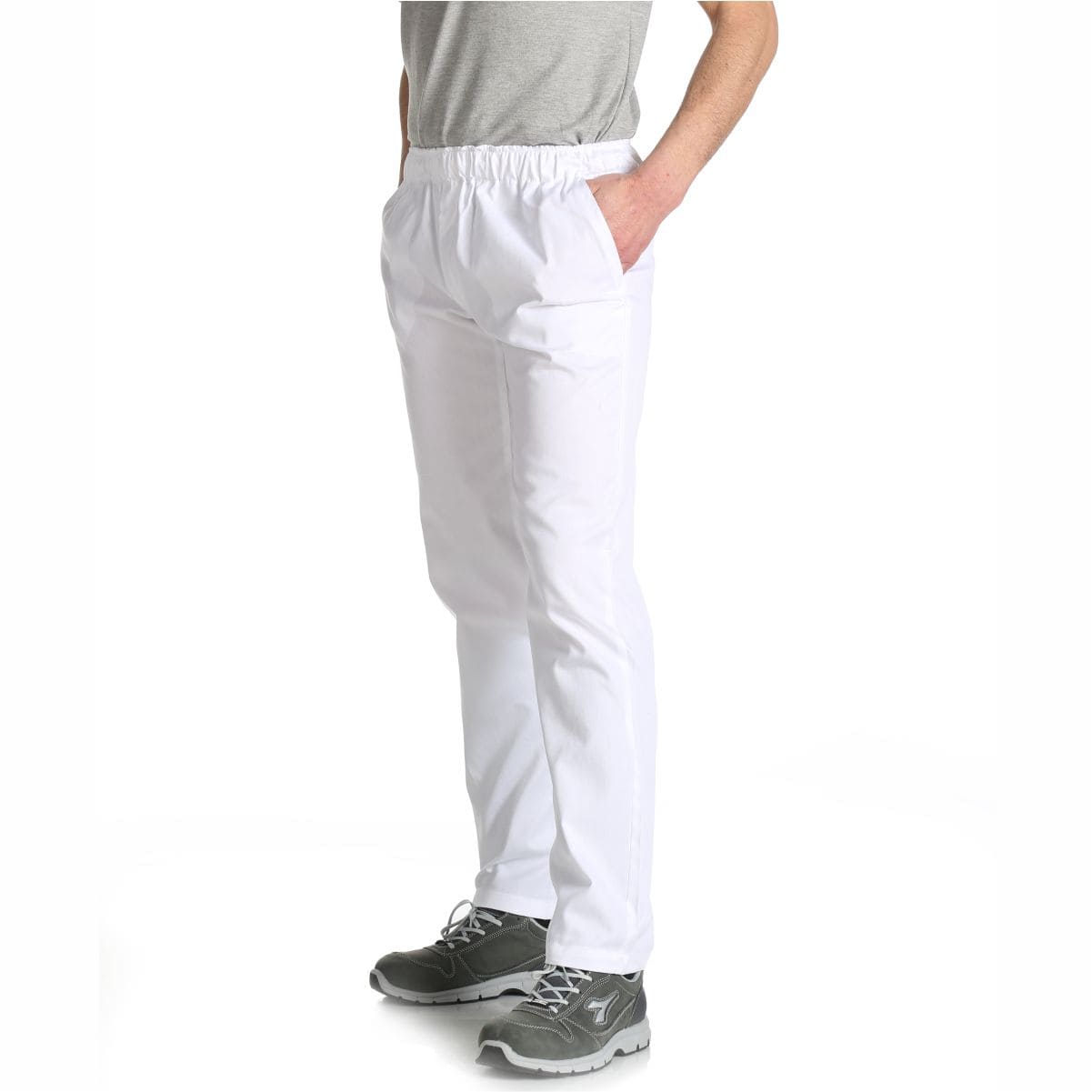 pantaloni bianchi pastificio cotone