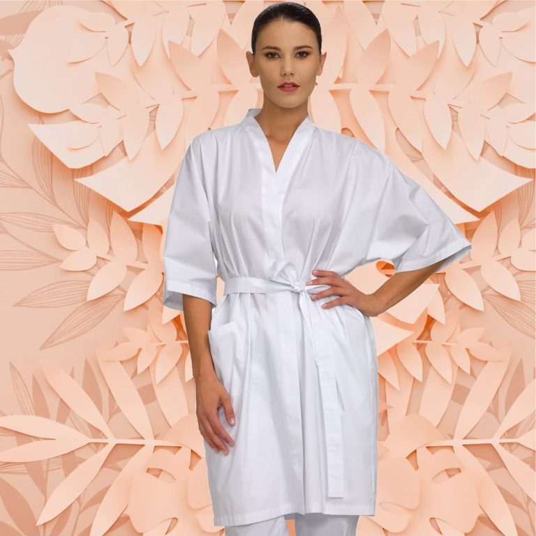 New Age bianco kimono ospite West Rose