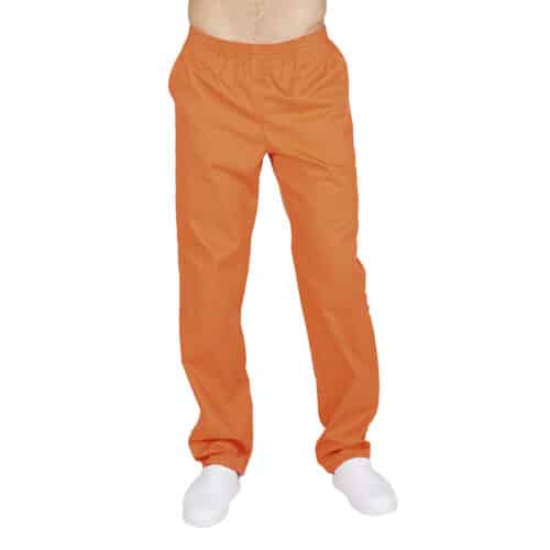 seoul-pantaloni-studio-medico-infermiere-oss-arancione-unisex