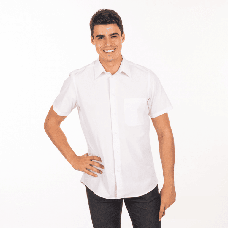 Camicia bianca corta hotsell
