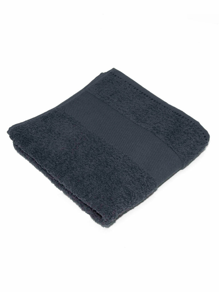 Telo antracite spugna di cotone 50x100 cm