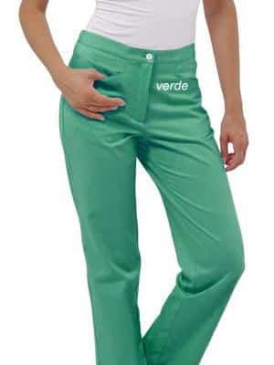 Pantaloni sanitari verdi