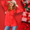 grembiuli natalizi vendita online-cinzia-rosso-grembiule-natale