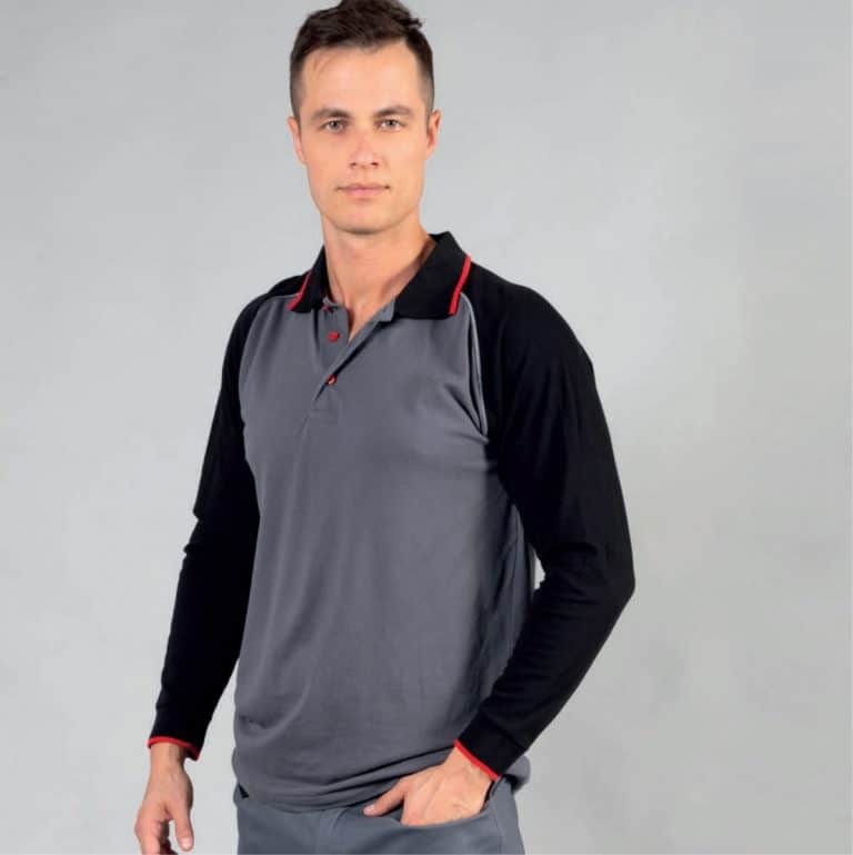 Detroit Polo Uomo maniche lunghe