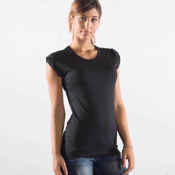 t-shirt-donna-black-spider-slubw02