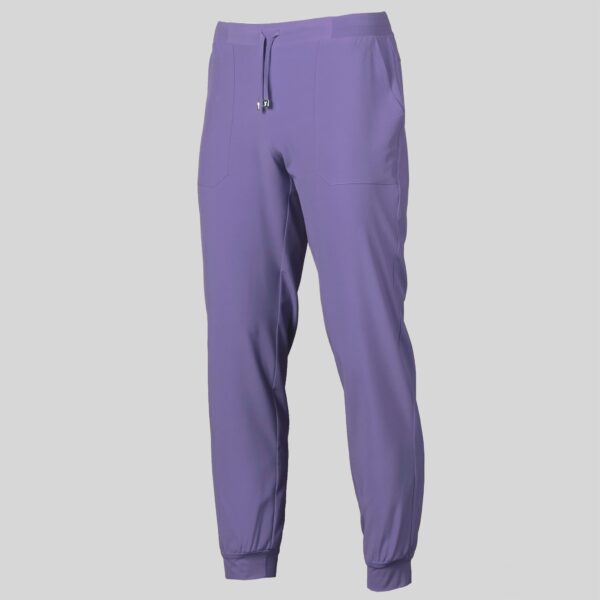 7047-pantaloni-lilla-fisioterapista-elasticizzati-con-elastico