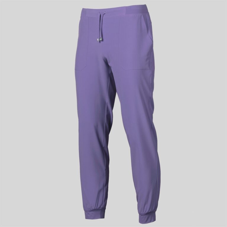 Jogger Easy lilla pantaloni sanitari microfibra