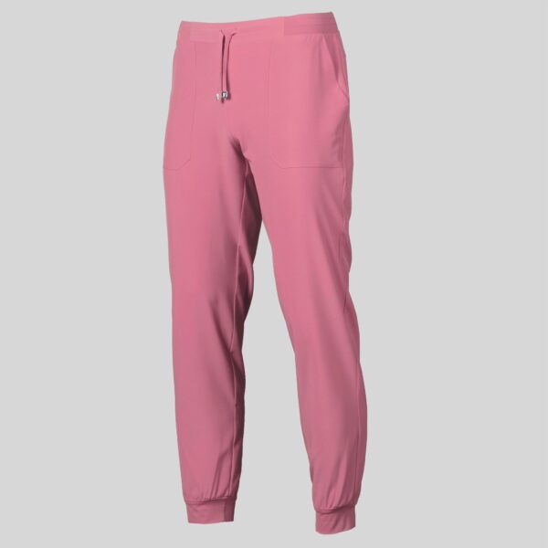 7047-pantaloni-rosa-fisioterapista-elasticizzati-con elastico-min