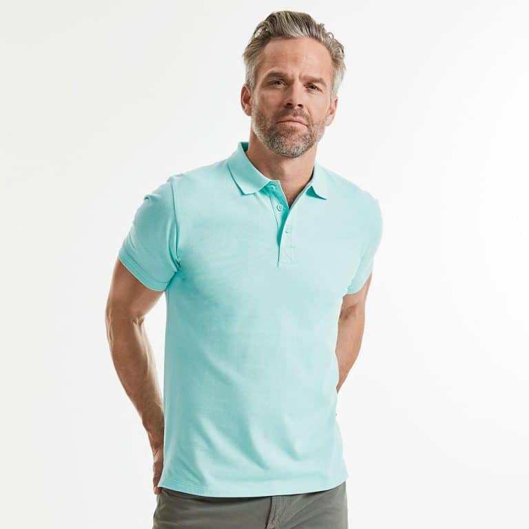 Organic Polo Uomo Russel Athletic