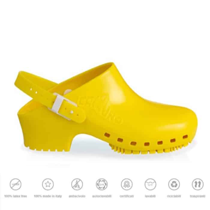 Zoccoli sanitari gialli discount