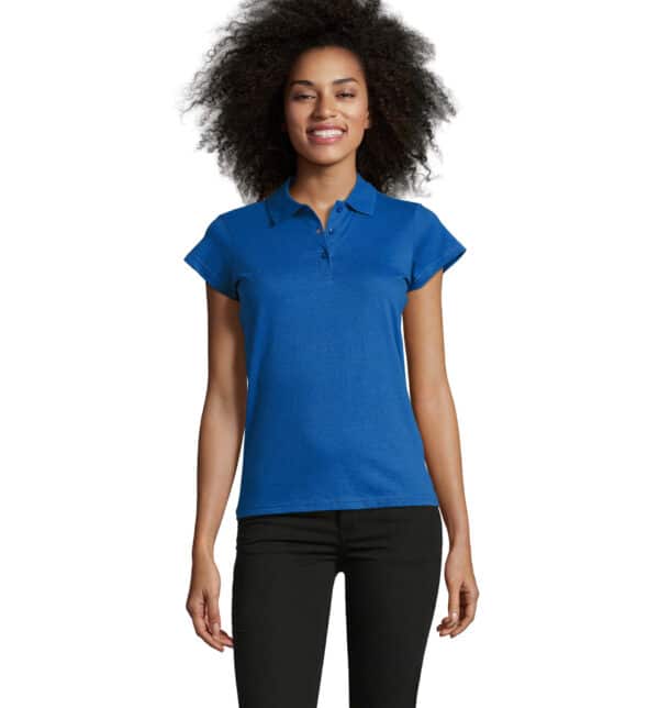 prescott-polo-donna-blu-royal-da-lavoro-jersey-estiva