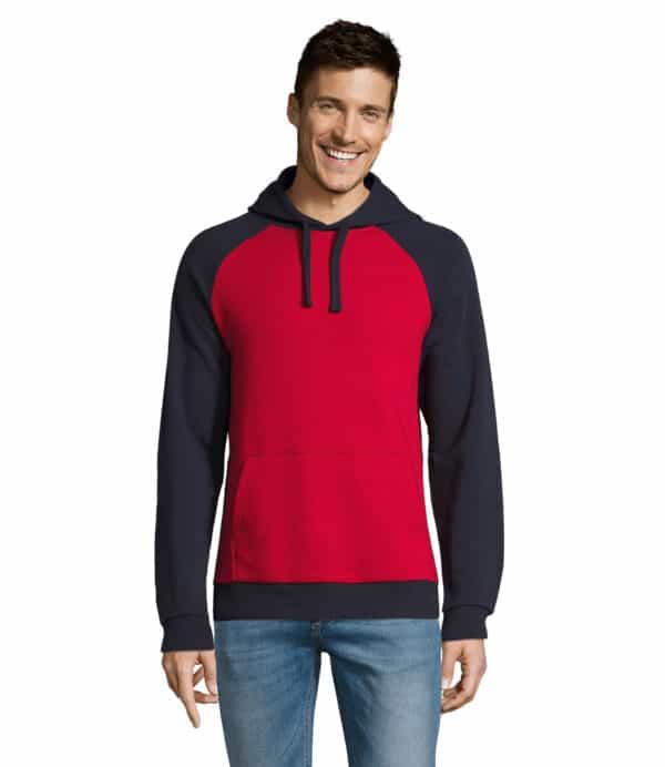 seattle-felpa-rossa-blu-personalizzata