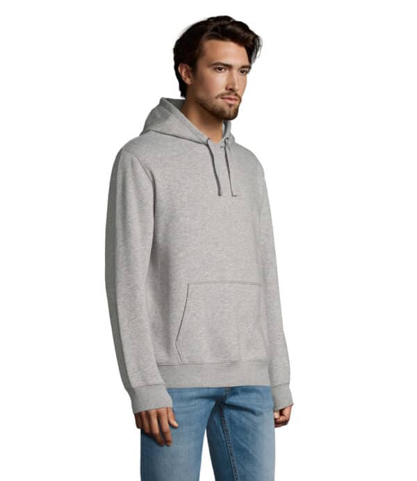 spencer-felpa-grigio-melange-con-cappuccio-part