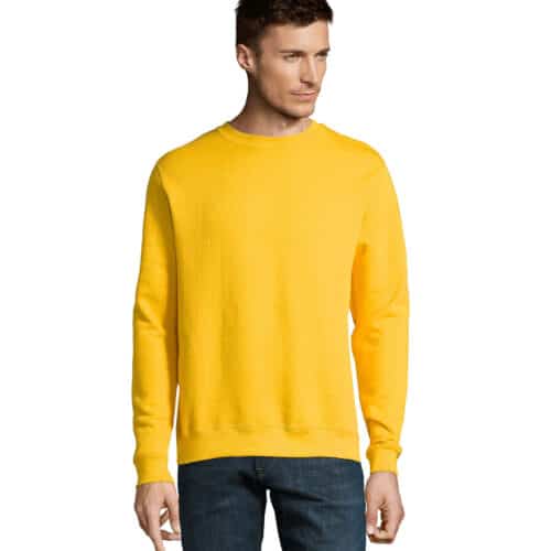 felpe stampate personalizzate-suprime-felpa-giallo-girocollo