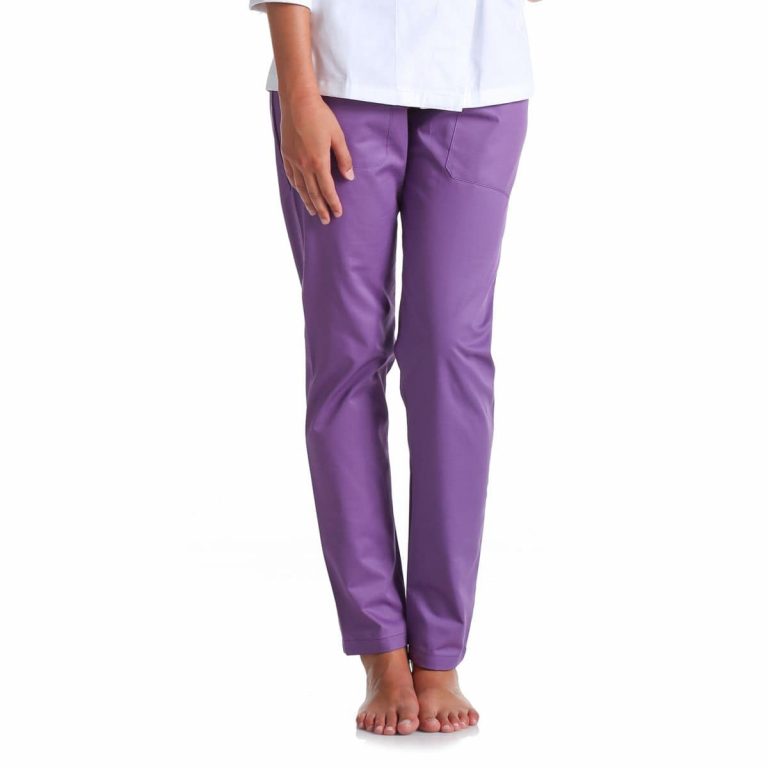 Londra malva pantaloni cotone West Rose