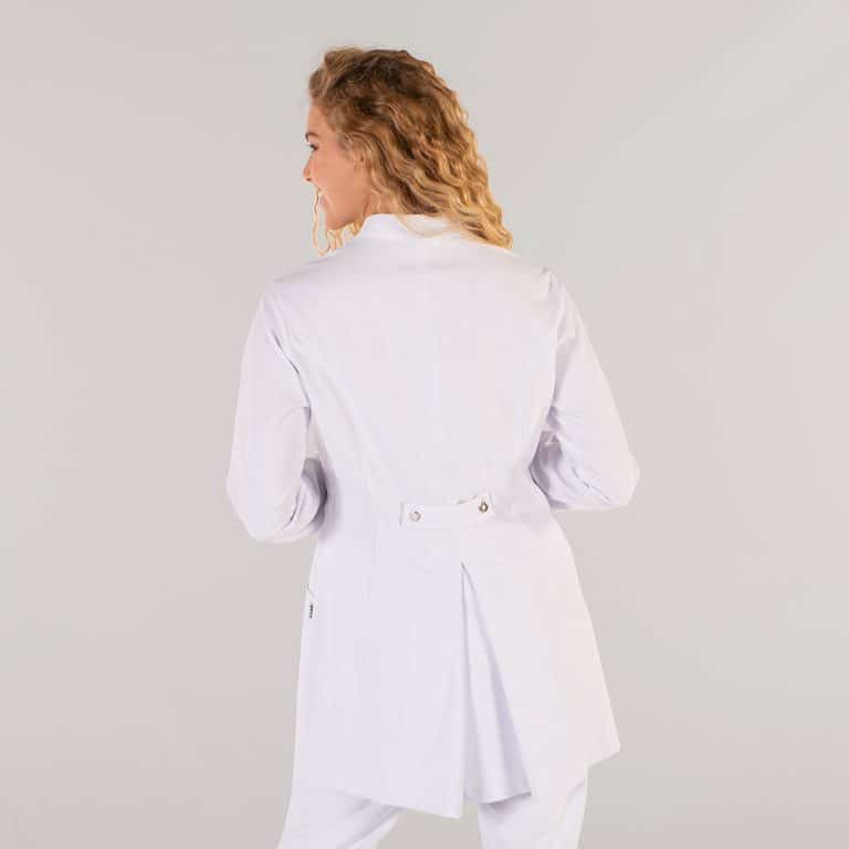Priscilla camice donna bianco elasticizzato