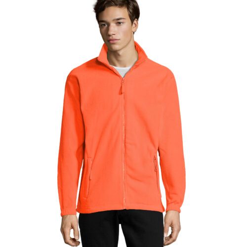 vc55000404A-north-arancione-fluo-caldo-pile-alta-visibilità