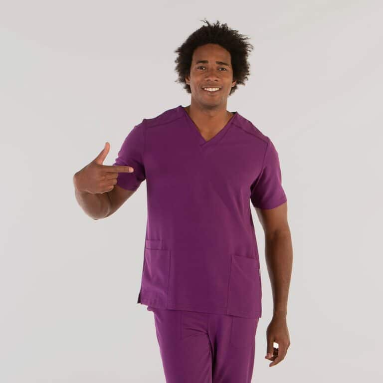 Casacca sanitaria Gary's Taddeo viola 617500