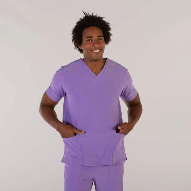 Casacca sanitaria Gary's Taddeo lilla 617500