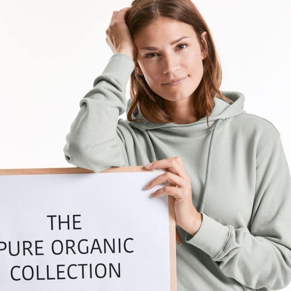 Pure Organic felpa cappuccio Russel Athletic - immagine 5