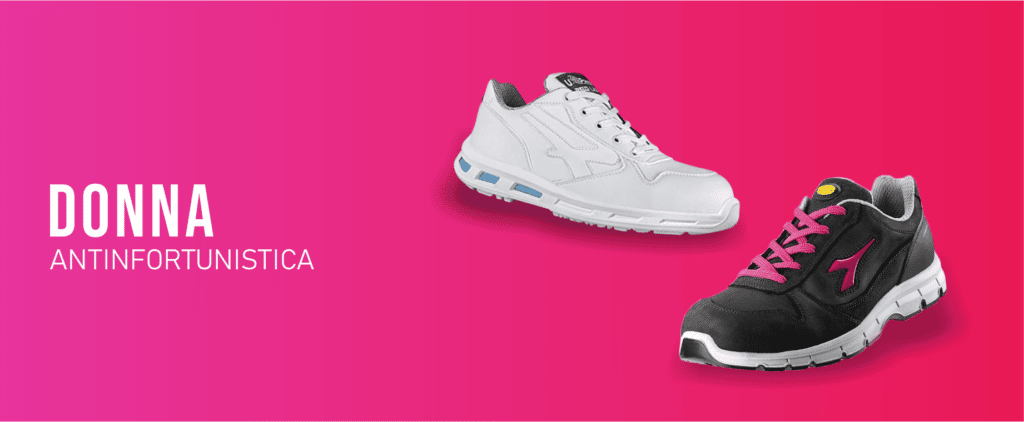 Scarpe antinfortunistiche donna West Rose moda professionale