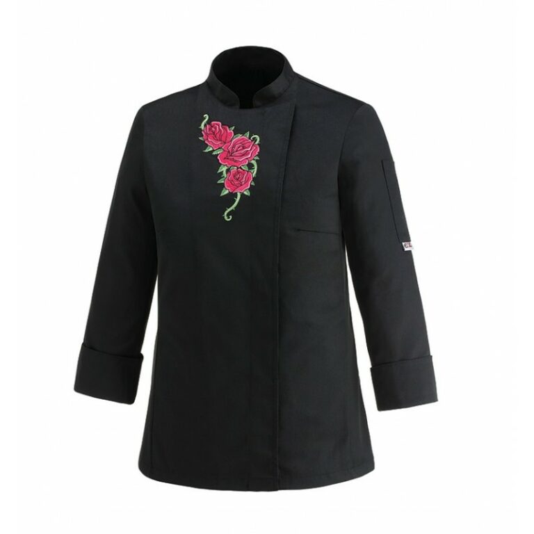 Giacca cuoco donna Egochef Flowers 1003
