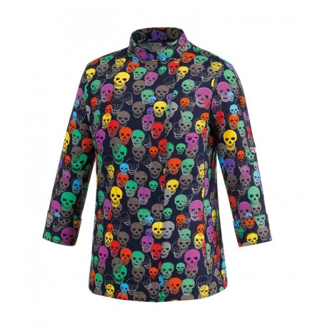 giacca-cuoco-donna-color-skulls-ego-chef