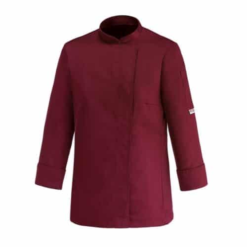 giacca-cuoco-donna-francesca-microfibra-bordeaux-ego-chef
