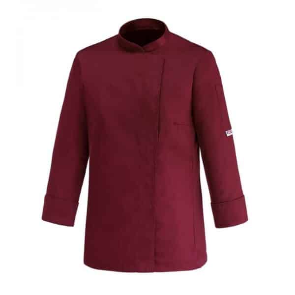 giacca-cuoco-donna-francesca-microfibra-bordeaux-ego-chef