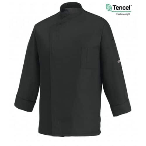 giacca-cuoco-ottavio-nero-tencel-ego-chef