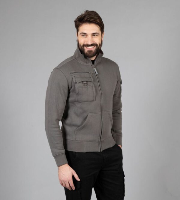 italy-grigio-felpa-zip-multitasche-james-ross-collection-min