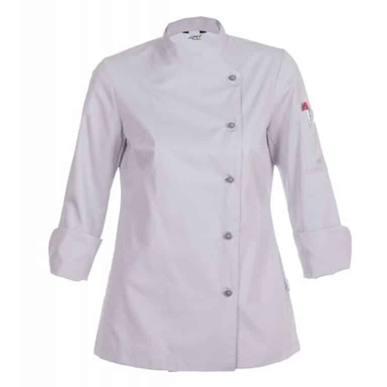 Giacca cuoca grigio perla Catania