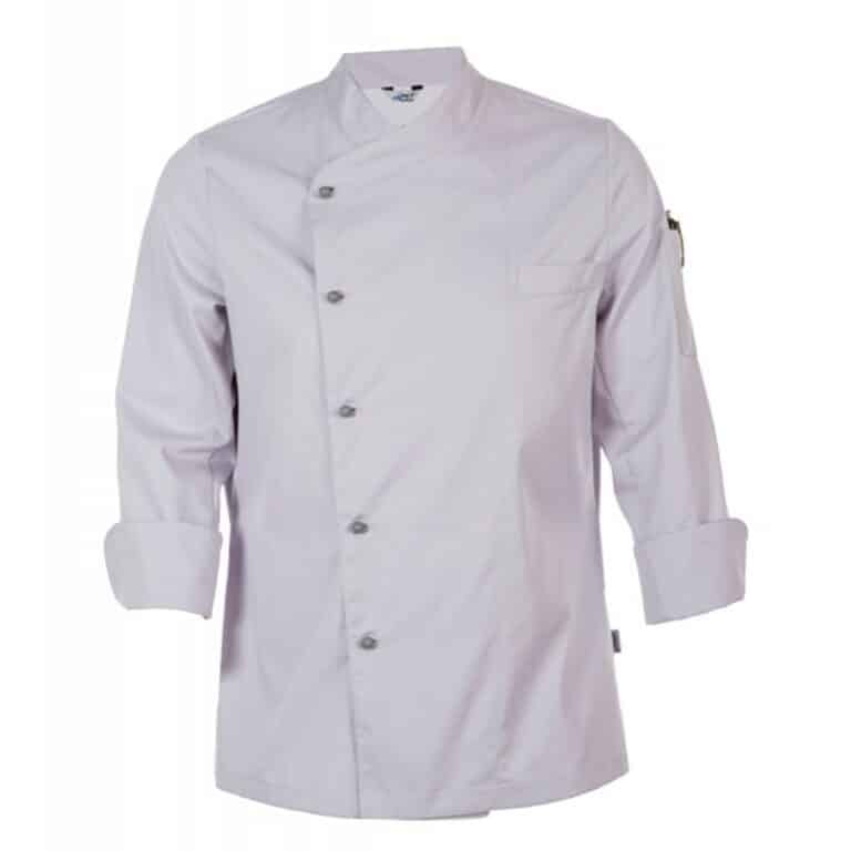 Teramo giacca cuoco grigio perla