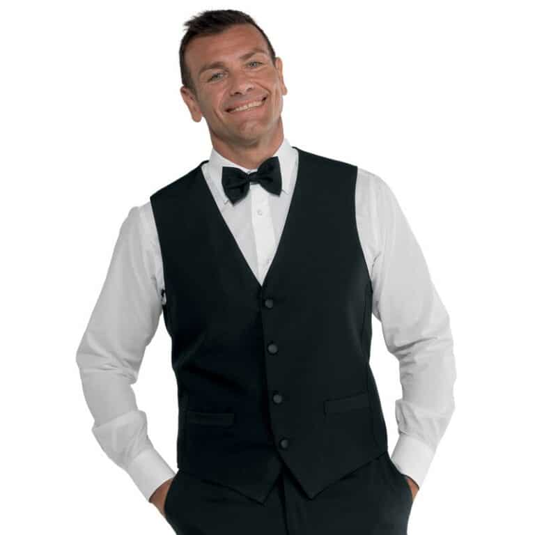 Gilet Isacco nero 033001