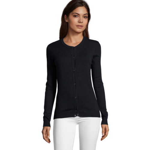cardigan-donna-blu-abbigliamento-reception-albergo