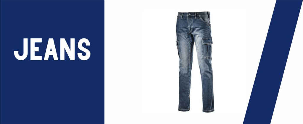 Jeans da lavoro deals diadora utility cargo denim