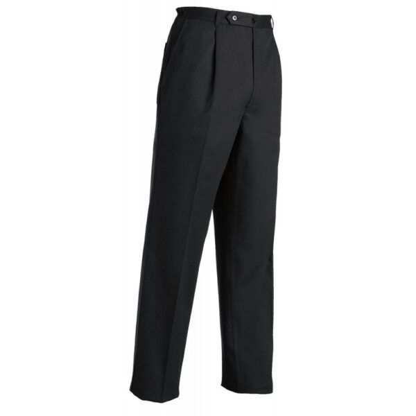 pantaloni-cuoco-classico-nero-vendita-on-line