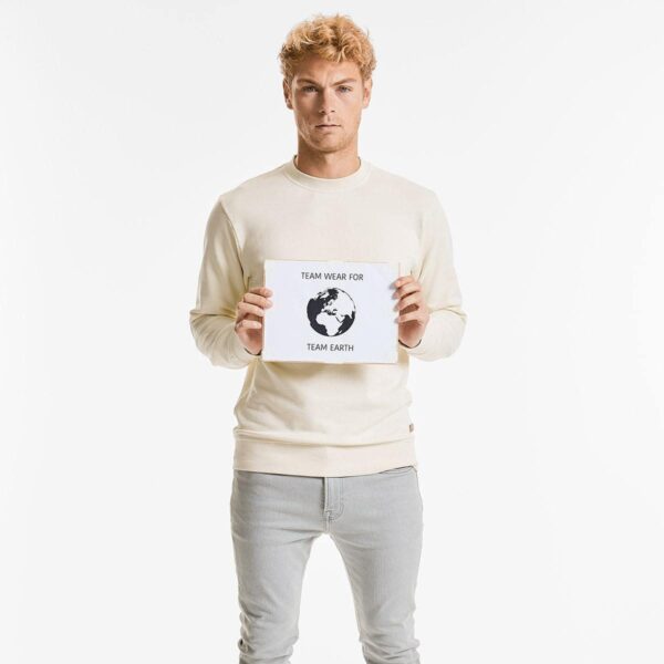 Felpa girocollo cotone organico unisex Russel Athletic - immagine 2