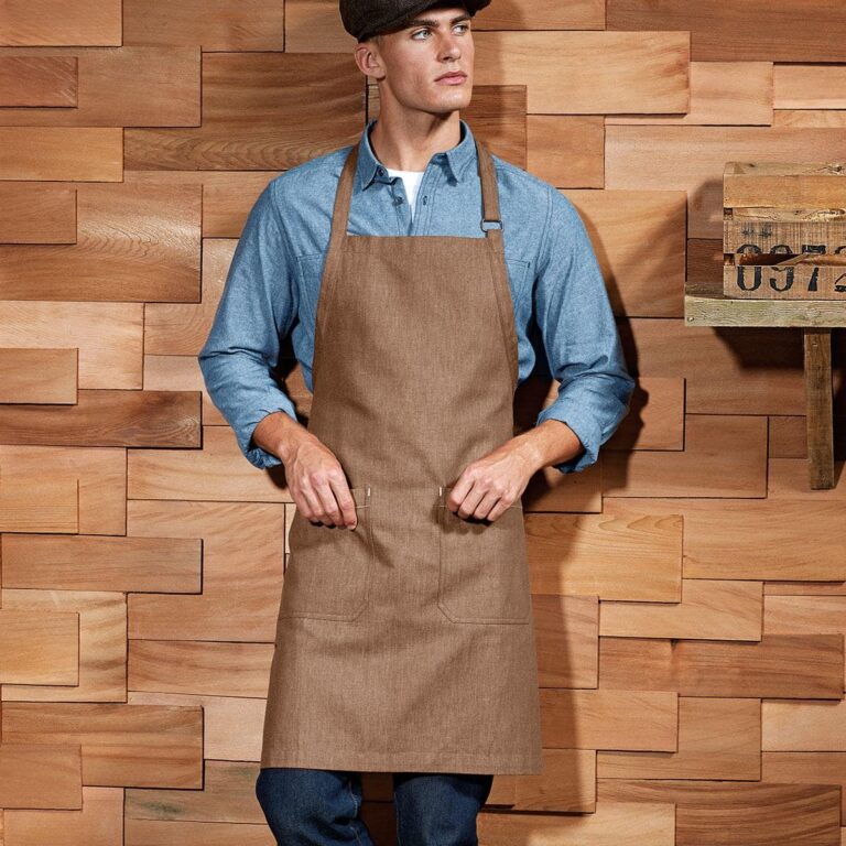 Grembiule denim organico equosolidale