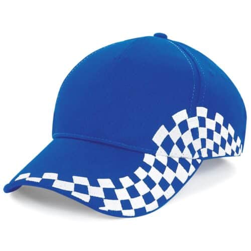 B159-cappellino-racing-blu-royal-scacchi-nero