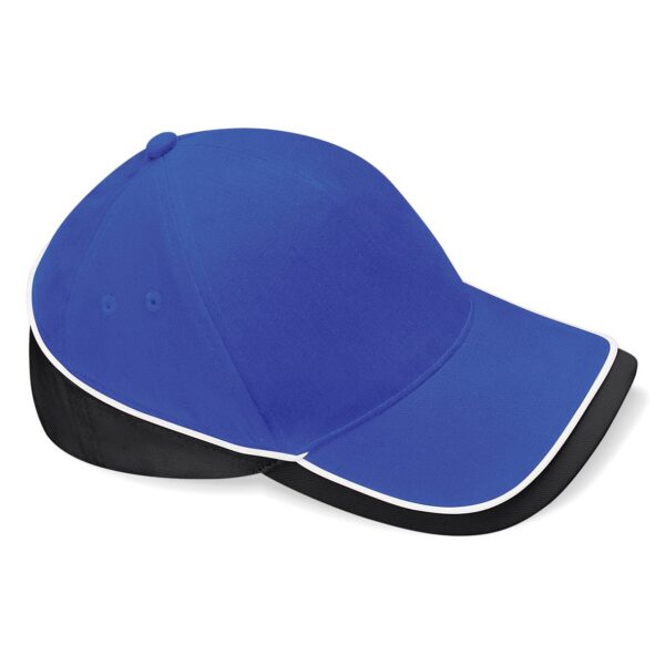 Competition cappello blu royal con profilo a contrasto