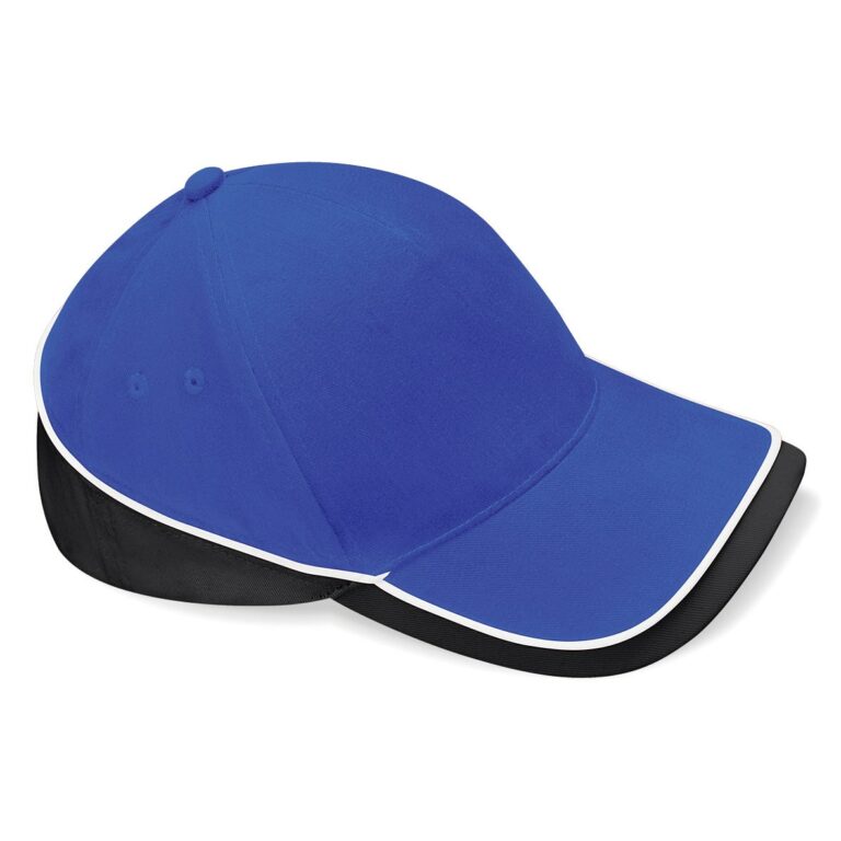 Competition cappello blu royal con profilo a contrasto