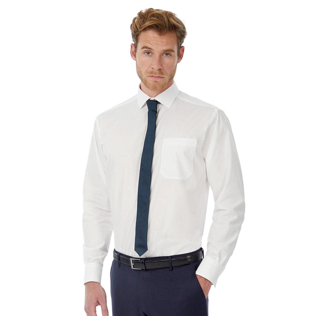 BCSMP41-heritage-bianco-camicia-uomo-b&c-manica-lunga-elegante-min