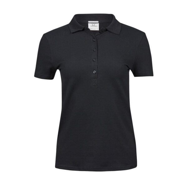 TJ145-lady-luxury-polo-donna-cotone-jersey-nero-min